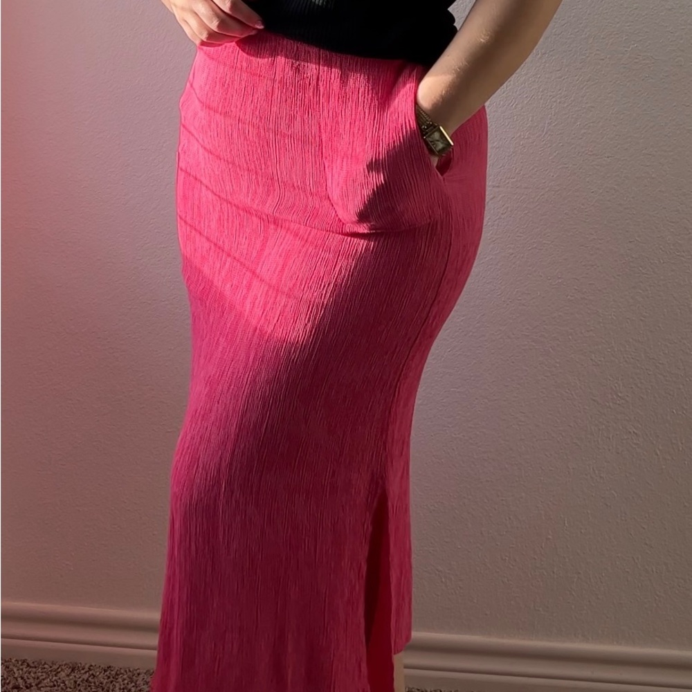 Pink vintage skirt, size extra large